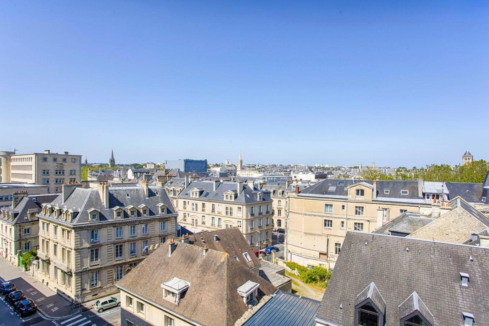 Panoramic Suite Unique View & Private Parking Caen Dış mekan fotoğraf