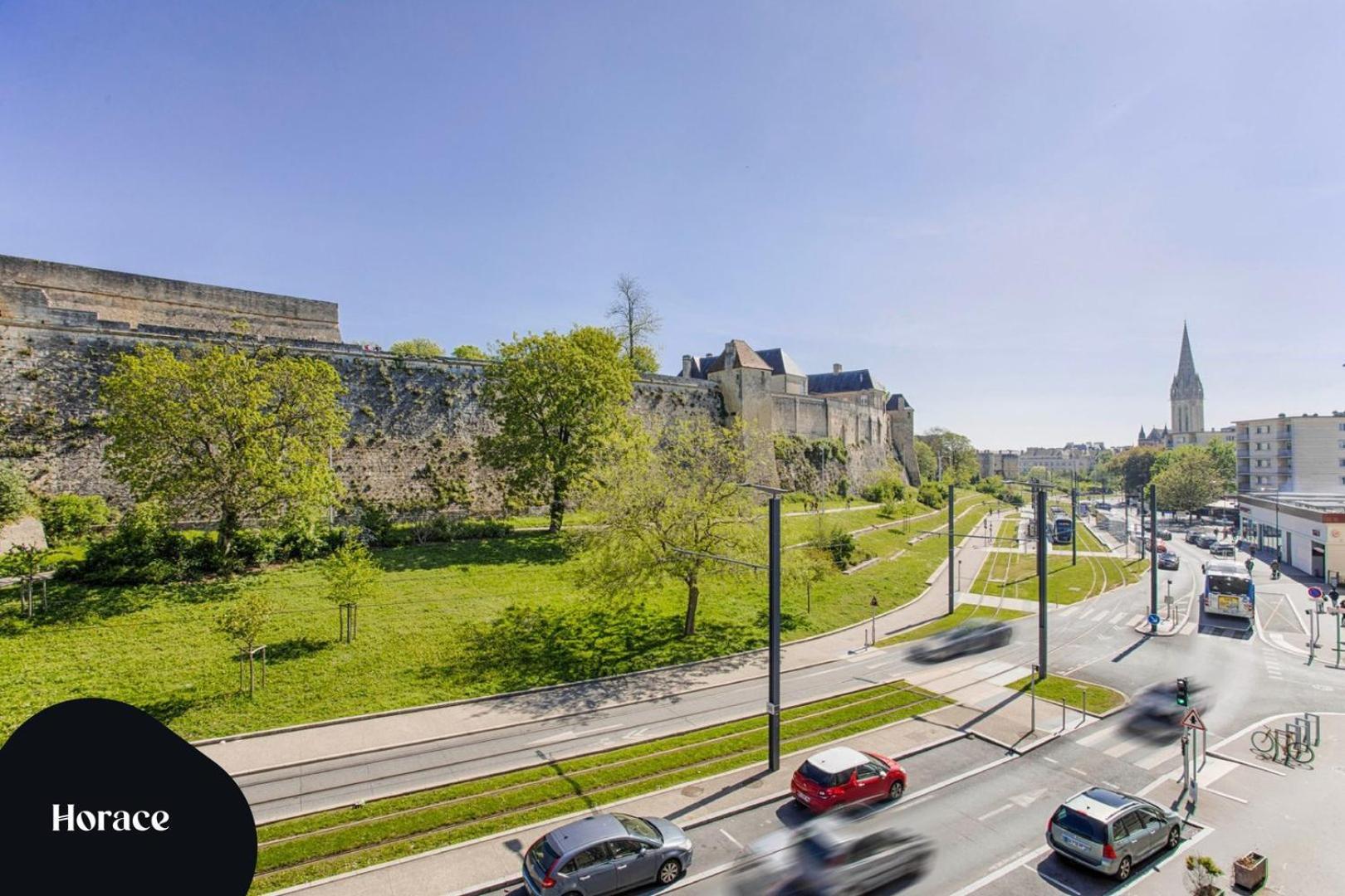 Panoramic Suite Unique View & Private Parking Caen Dış mekan fotoğraf